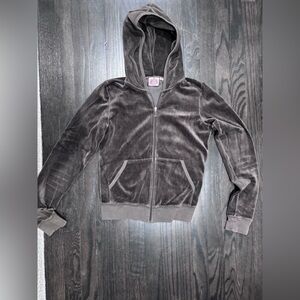 Juicy Couture Brown Velour Set - Hoodie and Pants